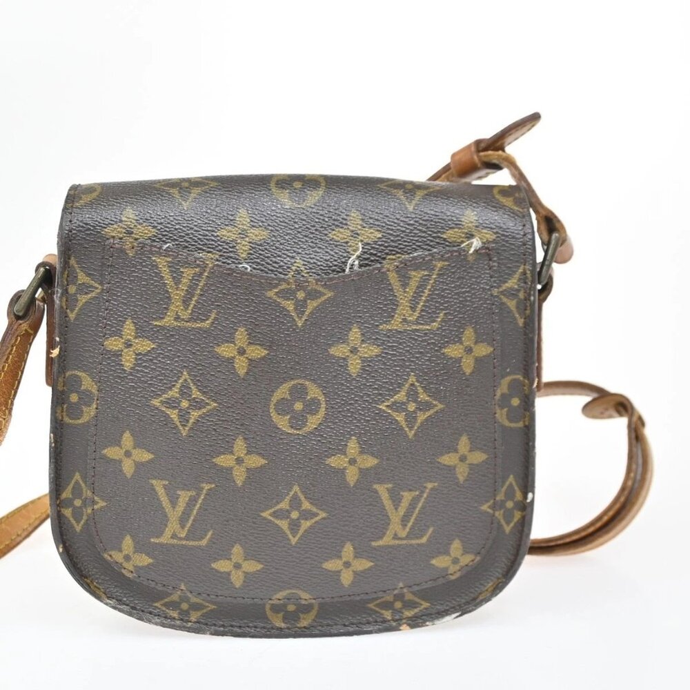 LOUIS VUITTON Mini Saint Cloud Shoulder Bag Monogram Leather BN M51244 64ZA075 - Picture 3 of 16